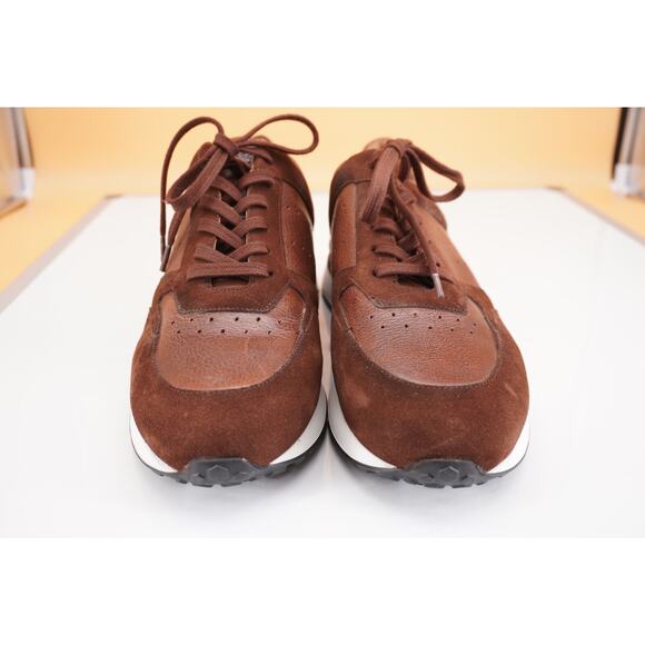 Allen Edmonds Emmett Brown Snuff Leather Lace up Casual SneakerSZ 11.5 New low main image 5